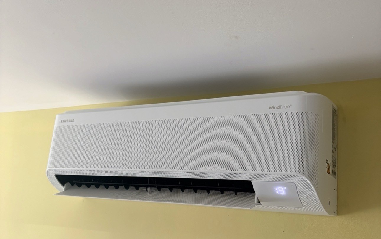 AC installation photo
