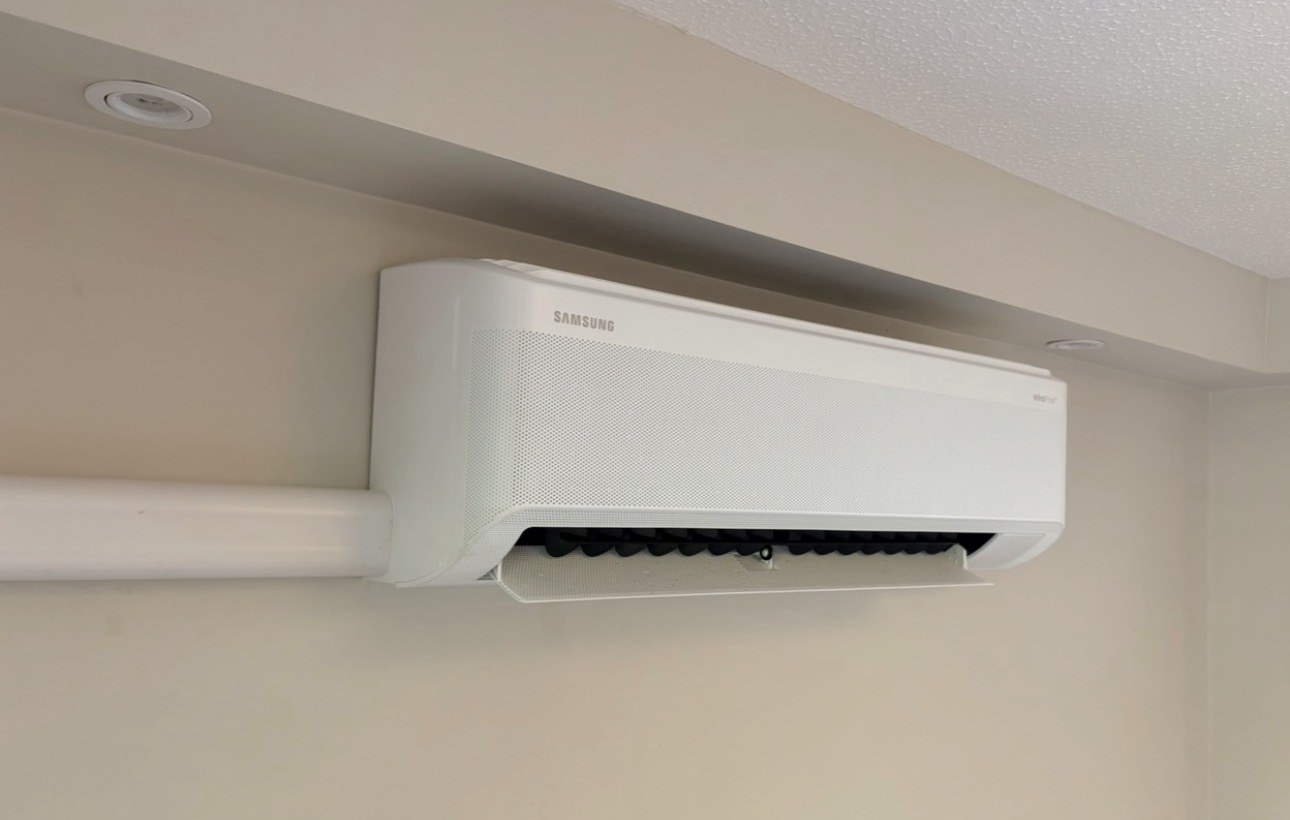 AC installation photo